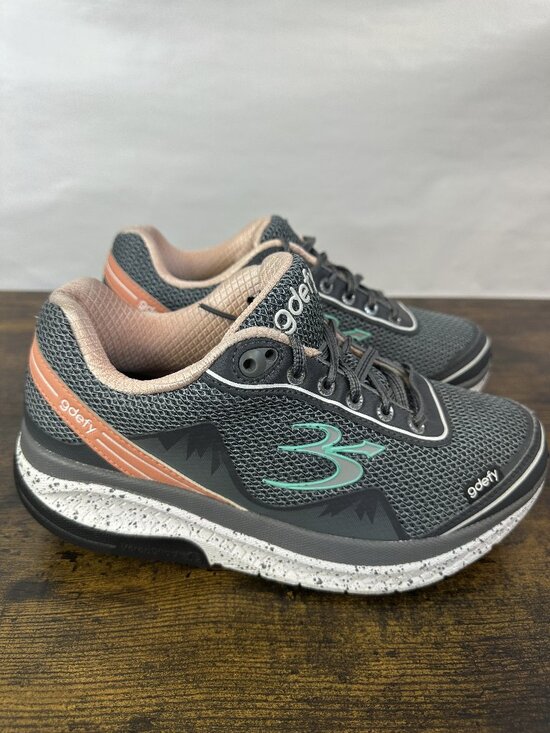 Gravity Defyer Shoes - Gravity Defyer G-defy Orthopedic Walking Sneakers Women's Size 8 Shoes Gray Pink